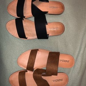 Soda Sandals (2 pairs)